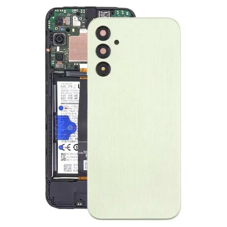 Batterijachterklep met cameralensframe voor Samsung Galaxy A14 SM-A145F (groen)