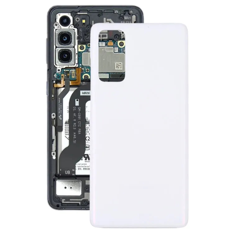 Voor Samsung Galaxy S20 FE 5G SM-G781B batterij achterkant (wit)