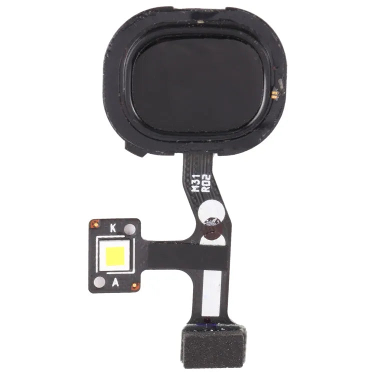Voor Samsung Galaxy M31 SM-315 originele vingerafdruksensor flexkabel (zwart)