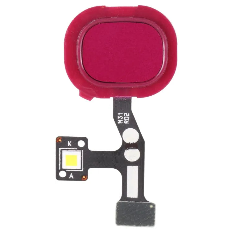 Voor Samsung Galaxy M31 SM-315 originele vingerafdruksensor flexkabel (paars)