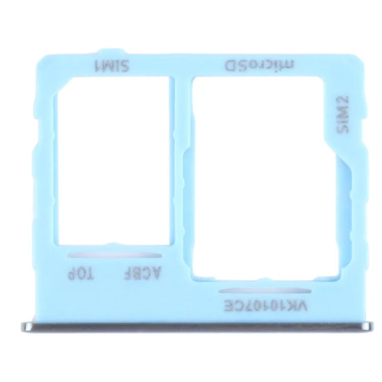 Voor Samsung Galaxy A32 5G SM-A326B SIM-kaartlade + SIM-kaartlade / Micro SD-kaartlade (blauw)