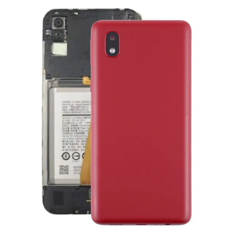 Voor Samsung Galaxy A01 Core SM-A013 batterij achterkant (rood)