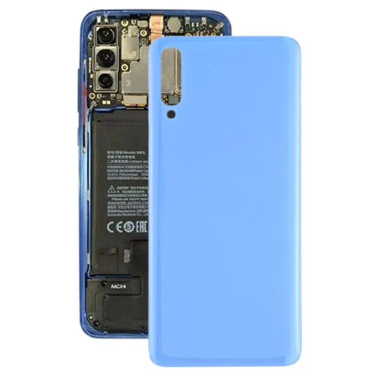 Voor Galaxy A70 SM-A705F/DS, SM-A7050 batterij achterkant (blauw)