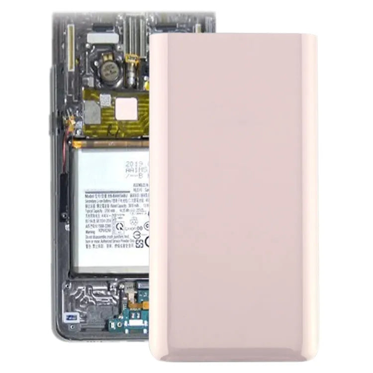Voor Galaxy A80 Batterij Back Cover (Goud)