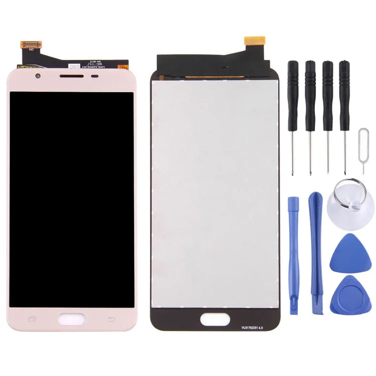 Origineel LCD-scherm + aanraakpaneel voor Galaxy On7 (2016) / G6100 & J7 Prime, G610F, G610F / DS, G610F / DD, G610M, G610M / DS, G610Y / DS (goud)
