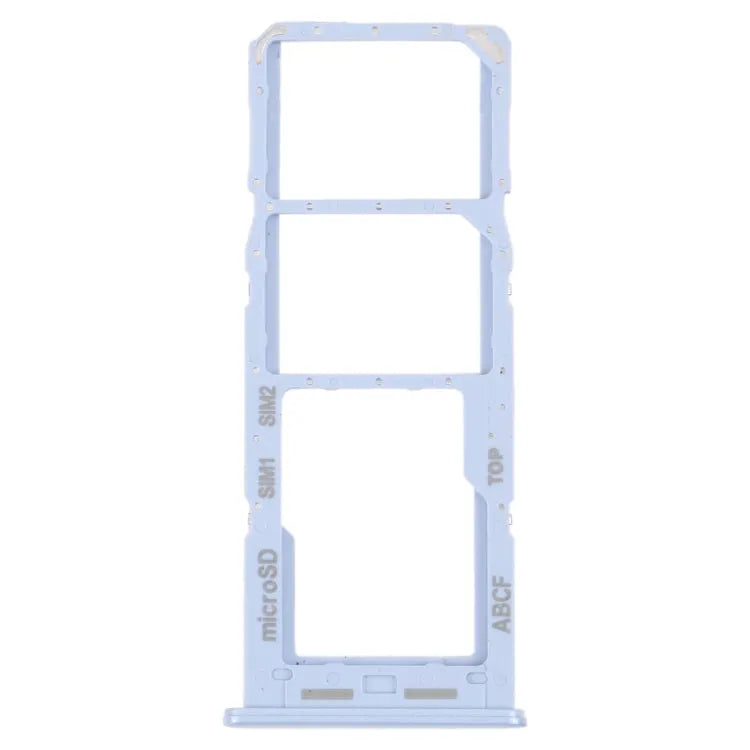 Voor Samsung Galaxy A23 5G SM-A236B Originele SIM-kaartlade + SIM-kaartlade + Micro SD-kaartlade (blauw)