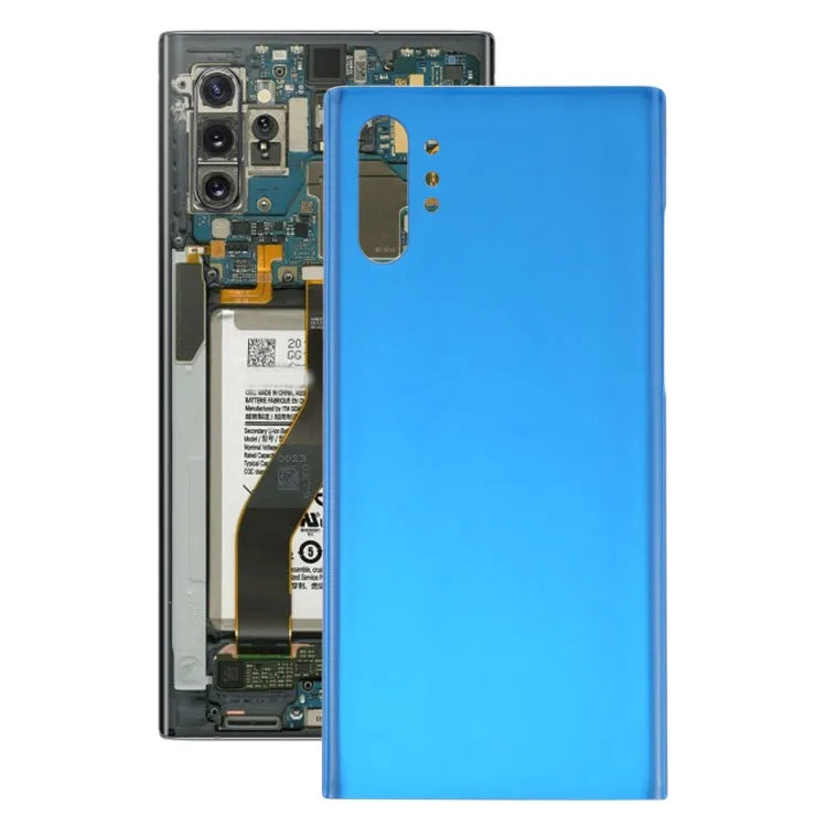 Voor Samsung Galaxy Note10+ Batterij Back Cover (Blauw)