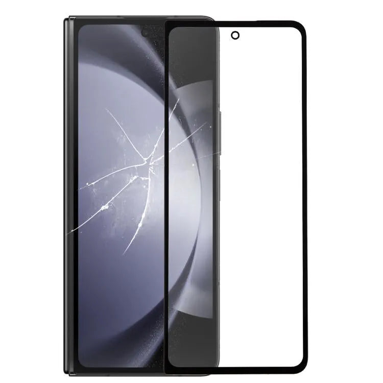Voor Samsung Galaxy Z Fold5 SM-F946B LCD secundair scherm buitenste glazen lens met OCA optisch heldere lijm