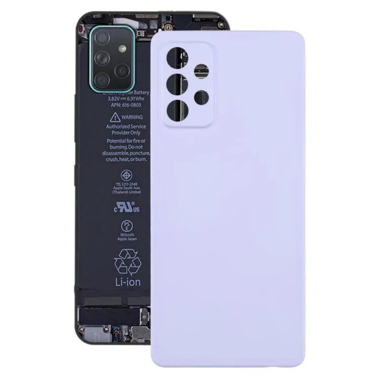 Voor Samsung Galaxy A72 4G SM-A725F Achterkant (Paars)