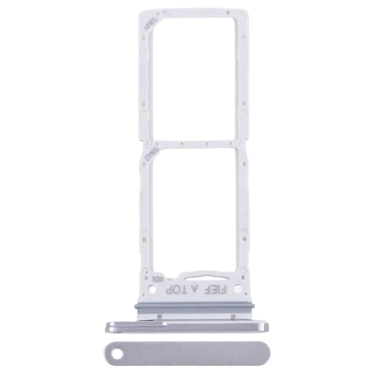 Voor Samsung Galaxy Z Fold6 SM-F956B Originele SIM-kaartlade + SIM-kaartlade (zilver)