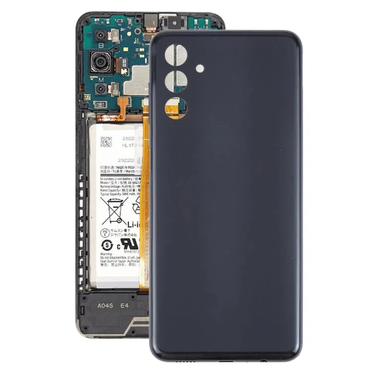 Voor Samsung Galaxy A04s SM-A047F Originele batterij achterkant (zwart)