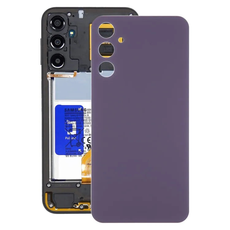 Voor Samsung Galaxy A24 4G SM-A245F Originele batterij achterkant (donkerrood)