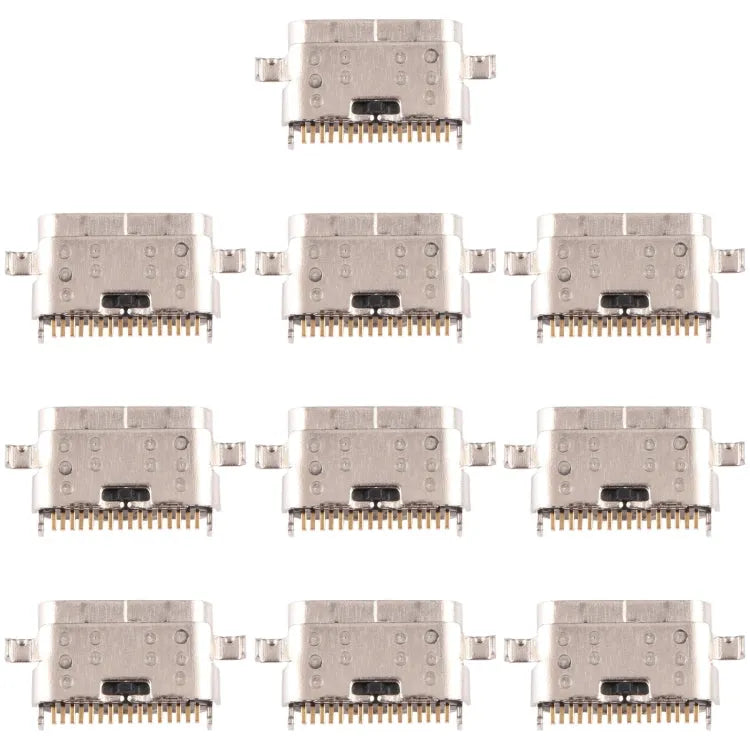 Voor Samsung Galaxy Tab A8 10.5 2021 10 PCS Oplaadpoort Connector