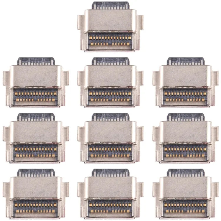 Voor Samsung Galaxy Tab S7 FE SM-T730 10 PCS Oplaadpoort Connector