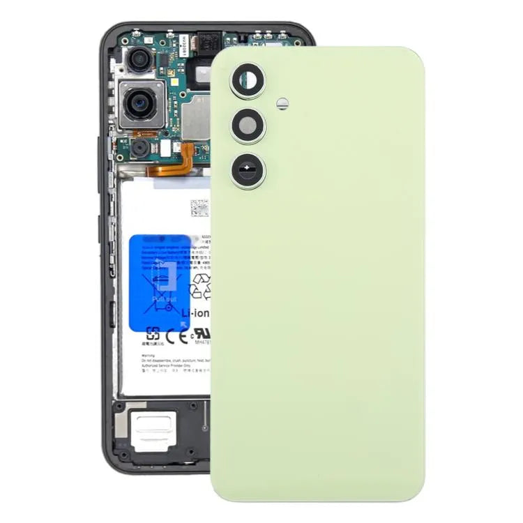Batterijachterklep met cameralensframe voor Samsung Galaxy A54 SM-A546B (groen)
