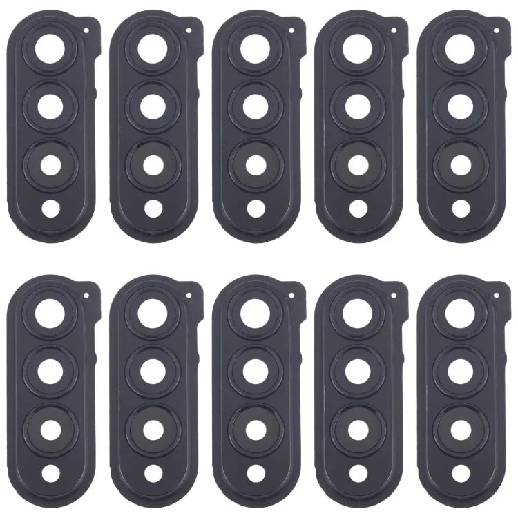 Voor Samsung Galaxy Z Fold4 SM-F936B 10 stuks Achtercamera Lens Cover (Zwart)