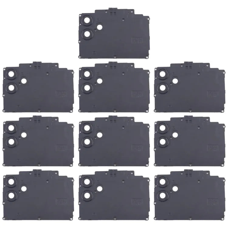 Voor Samsung Galaxy M04 SM-M045F 10 stuks Achtercamera Lenskap (Zwart)