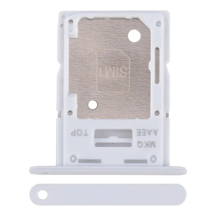 Voor Samsung Galaxy A15 4G SM-A155F Originele SIM-kaarthouder + SIM / Micro SD-kaarthouder (babyblauw)