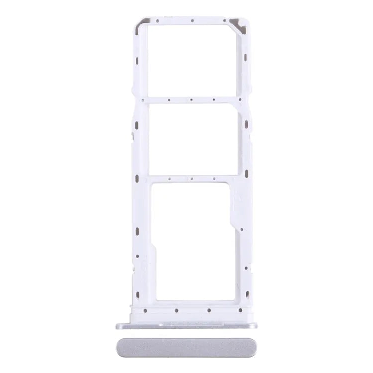 Voor Samsung Galaxy A05 SM-A055 Originele SIM + SIM-kaarthouder + Micro SD-kaarthouder (zilver)