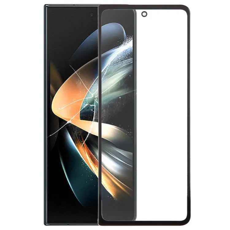 Voor Samsung Galaxy Z Fold4 SM-F936B/W23 LCD-scherm buitenste glazen lens met OCA optisch heldere lijm