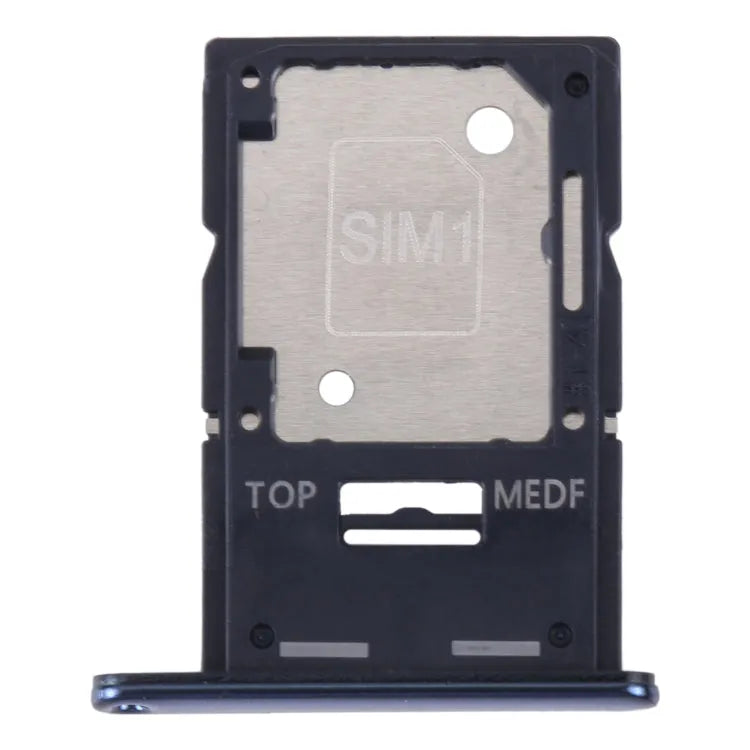 Voor Samsung Galaxy A54 SM-A546 Originele SIM-kaartlade + Micro SD-kaartlade (blauw)