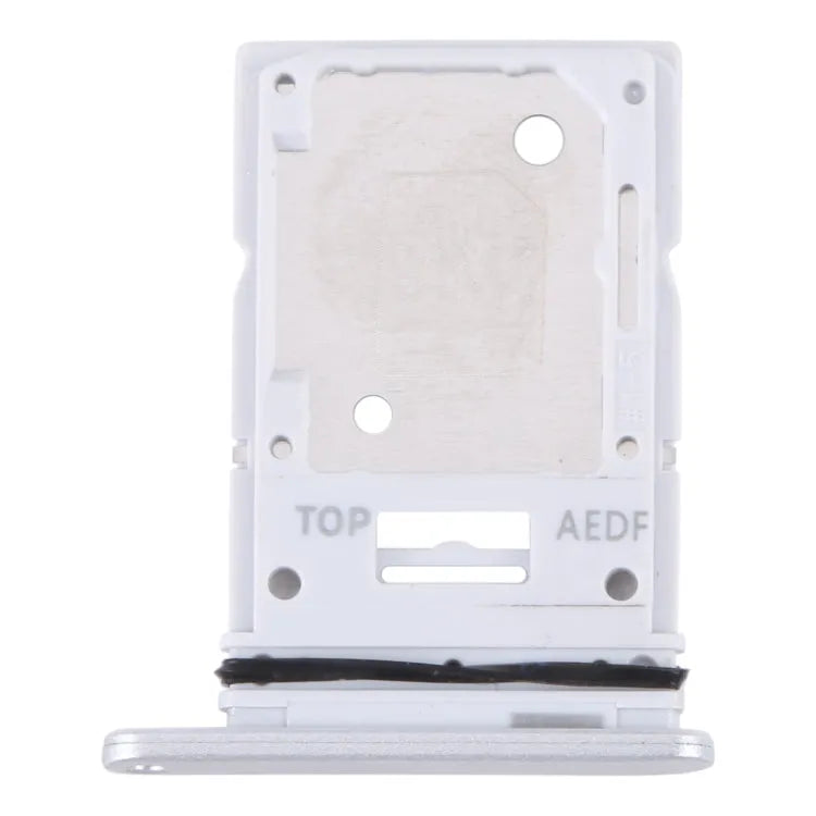 Voor Samsung Galaxy A54 SM-A546 Originele SIM-kaartlade + Micro SD-kaartlade (zilver)