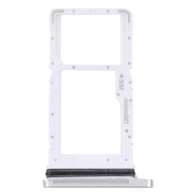 Voor Samsung Galaxy Tab A7 10.4 (2020) SM-T505 SIM-kaartlade + Micro SD-kaartlade (wit)
