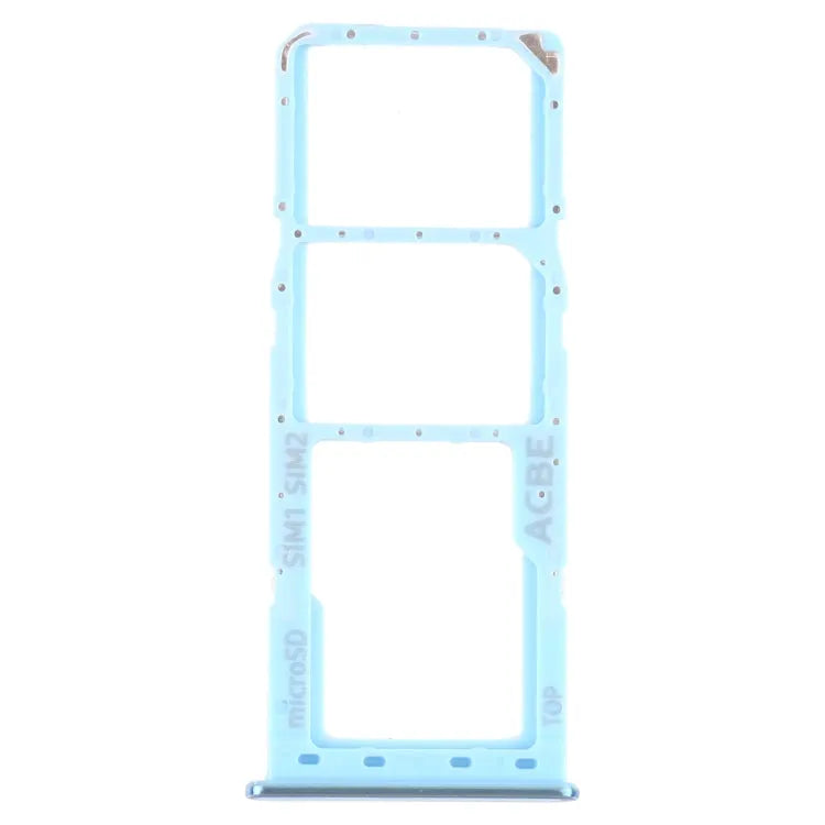 Voor Samsung Galaxy A32 SM-A325 SIM-kaartlade + SIM-kaartlade + Micro SD-kaartlade (blauw)