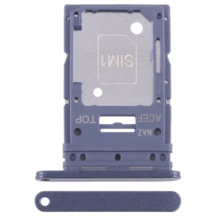 Voor Samsung Galaxy A35 SM-A356B SIM-kaarthouder + SIM / Micro SD-kaarthouder (zwart)