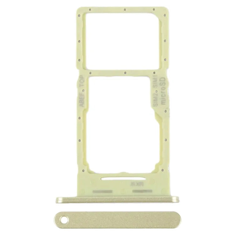 Voor Samsung Galaxy A25 5G SM-A256B Originele SIM-kaarthouder + SIM-kaarthouder / Micro SD-kaarthouder (groen)