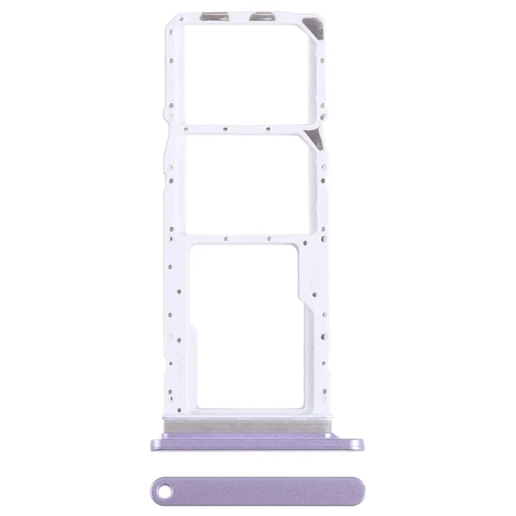 Voor Samsung Galaxy A05s SM-A057 Originele SIM + SIM-kaarthouder + Micro SD-kaarthouder (paars)
