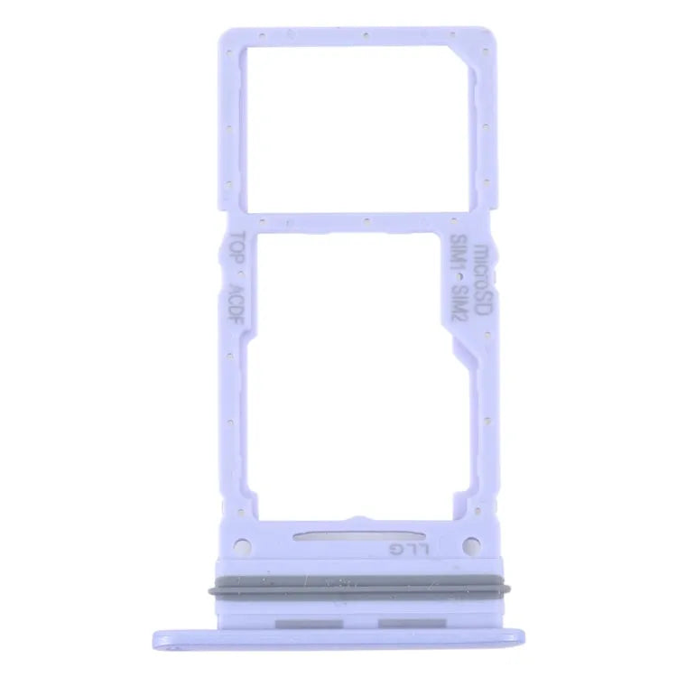 Voor Samsung Galaxy A34 SM-A346 Originele SIM-kaartlade + SIM / Micro SD-kaartlade (paars)