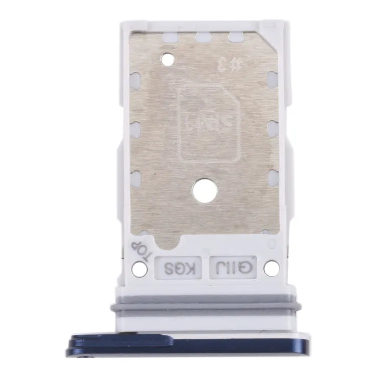 Voor Samsung Galaxy S21 FE 5G SM-G990B Originele Sim-kaart Lade + Sim-kaart Lade (Blauw)