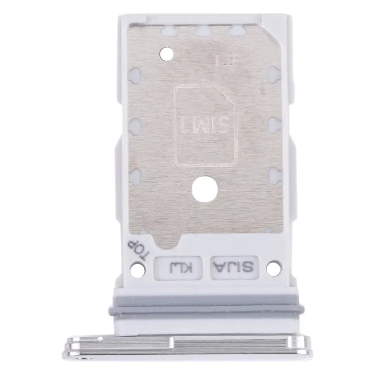Voor Samsung Galaxy S22+ 5G/S22 5G/SM-S906B SM-S901B Originele Sim-kaart Lade + Sim-kaart Lade (Wit)