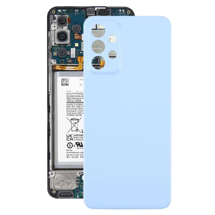 Voor Samsung Galaxy A23 4G SM-A235F Achterkant (Blauw)