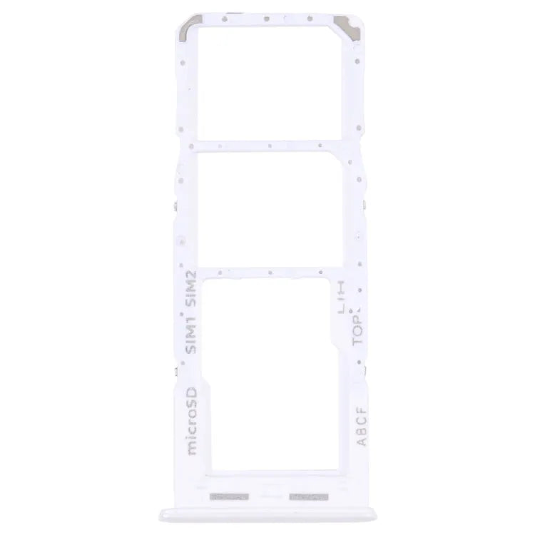 Voor Samsung Galaxy A23 5G SM-A236B Originele SIM-kaartlade + SIM-kaartlade + Micro SD-kaartlade (wit)