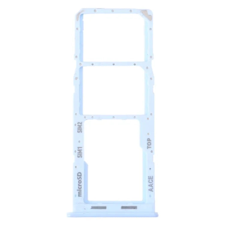 Voor Samsung Galaxy A13 SM-A135 Originele Sim-kaart Lade + Sim-kaart Lade + Micro SD-kaart Lade (Blauw)