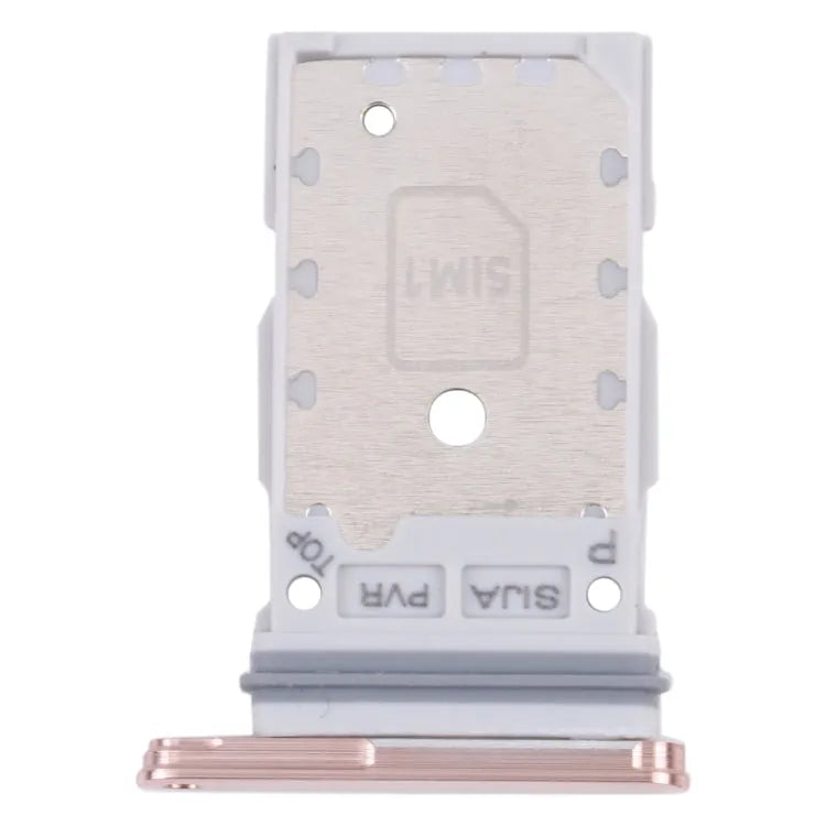 Voor Samsung Galaxy S22+ 5G/S22 5G/SM-S906B SM-S901B Originele Sim-kaart Lade + Sim-kaart Lade (Goud)