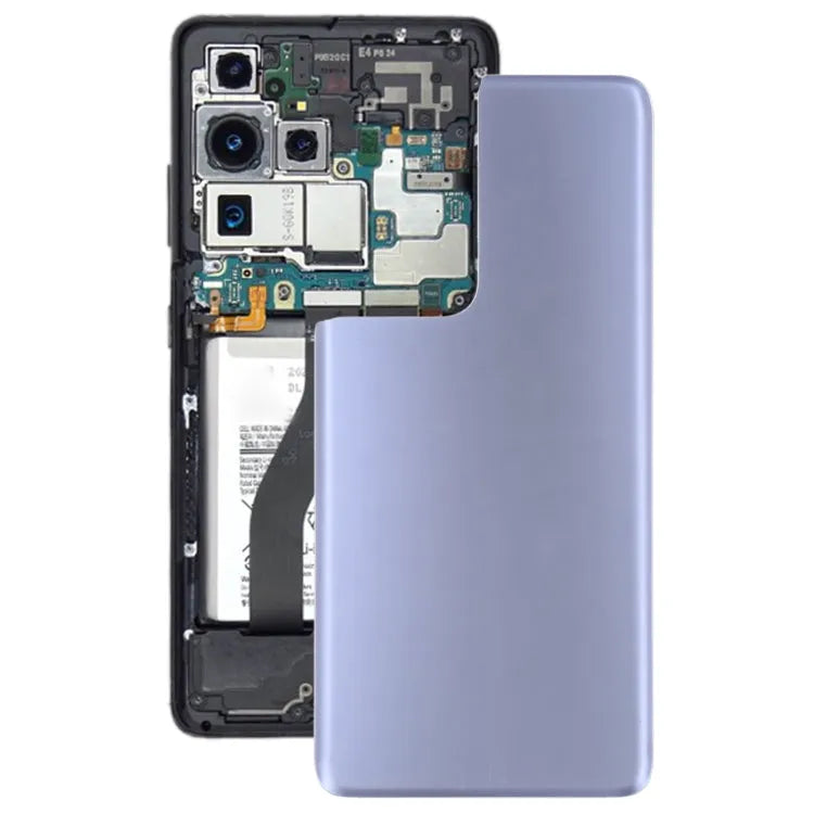 Voor Samsung Galaxy S21 Ultra 5G batterij achterkant (paars)