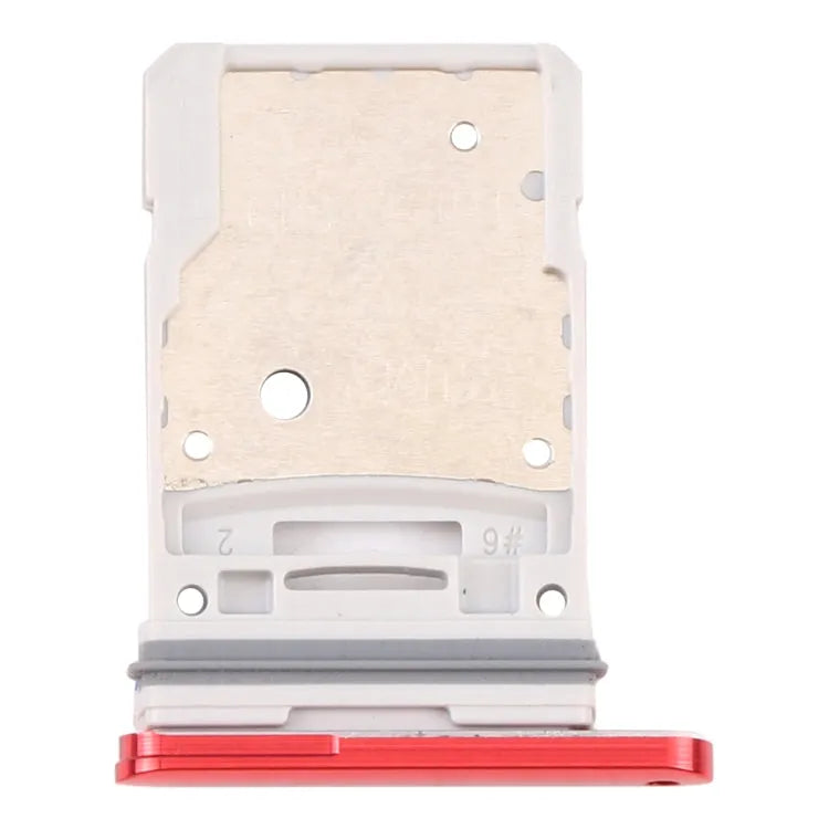 Voor Samsung Galaxy S20 FE 5G SM-G781B SIM-kaartlade + Micro SD-kaartlade (rood)