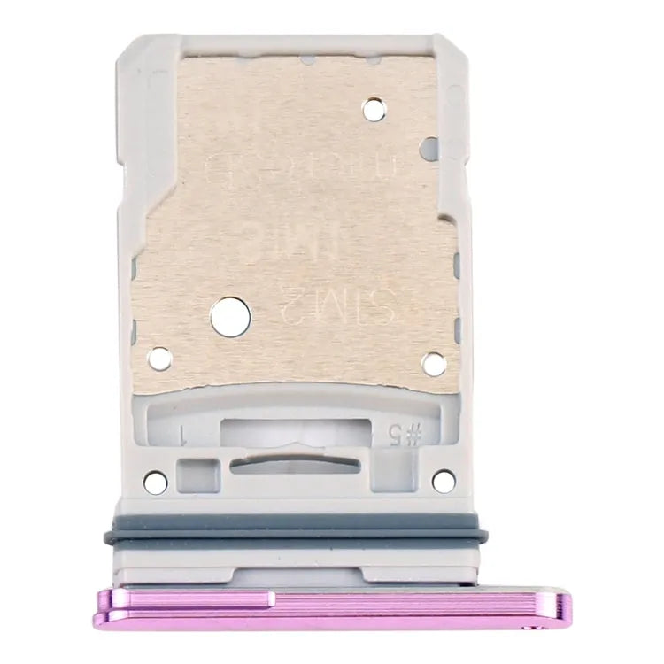 Voor Samsung Galaxy S20 FE 5G SM-G781B SIM-kaartlade + Micro SD-kaartlade (paars)