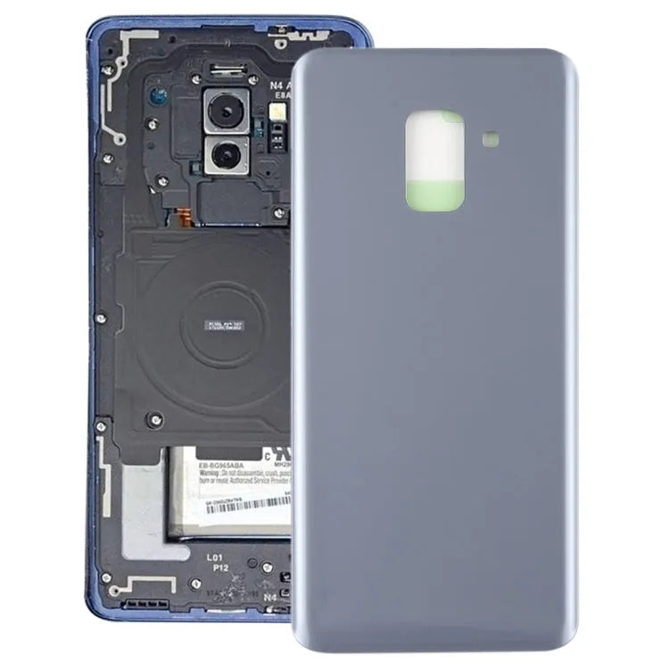 Voor Galaxy A8 (2018) / A530 achterkant (grijs)