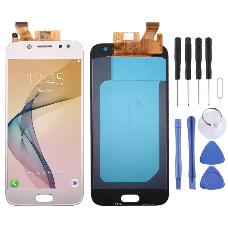 Oled LCD-scherm voor Galaxy J5 (2017)/J5 Pro 2017, J530F/DS, J530Y/DS met Digitizer Volledige montage (Goud)