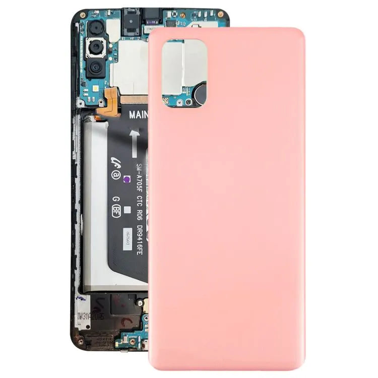 Voor Samsung Galaxy A71 4G SM-A715F Achterkant (Roze)