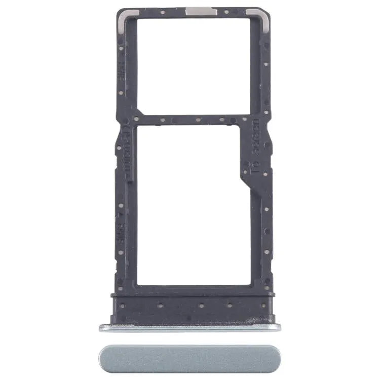 Voor Samsung Galaxy A06 5G SM-A066B Originele SIM + SIM / Micro SD-kaartlade (groen)