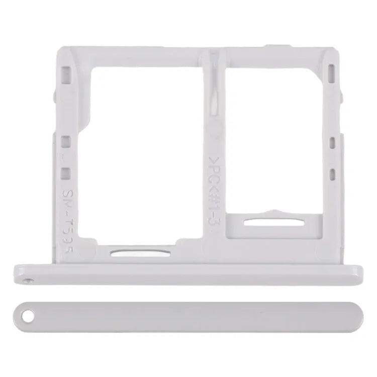 Voor Galaxy Tab A 10,5 inch T595 4G SIM-kaartlade + Micro SD-kaartlade (wit)