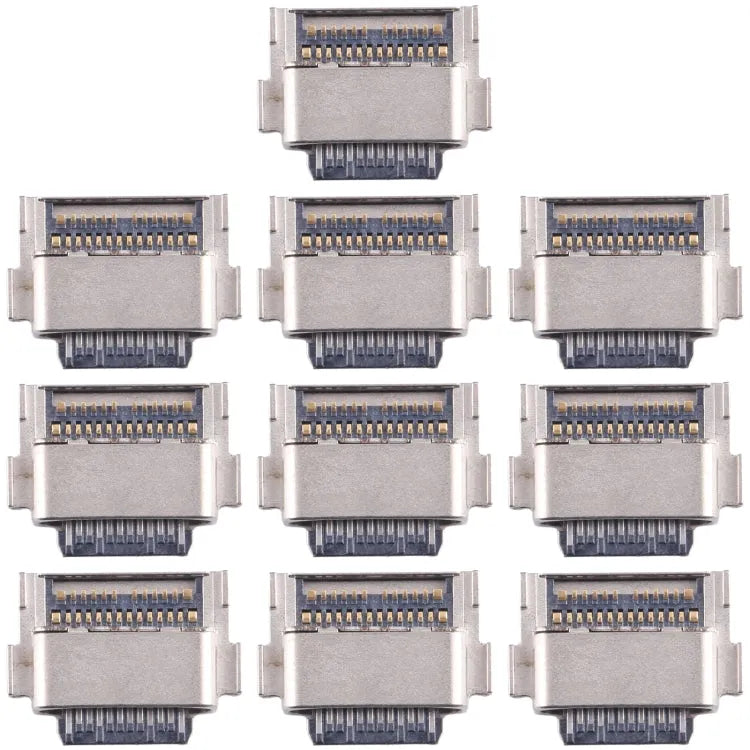 Voor Samsung Galaxy W21 10 stuks originele oplaadpoortconnector