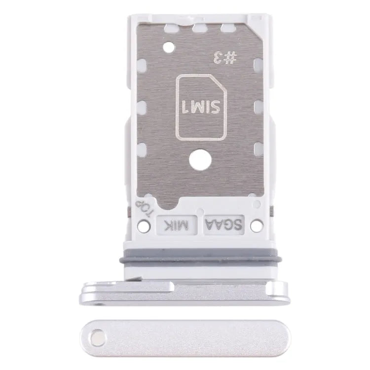 Voor Samsung Galaxy S23 FE SM-S711B Originele SIM + SIM-kaarthouder (zilver)