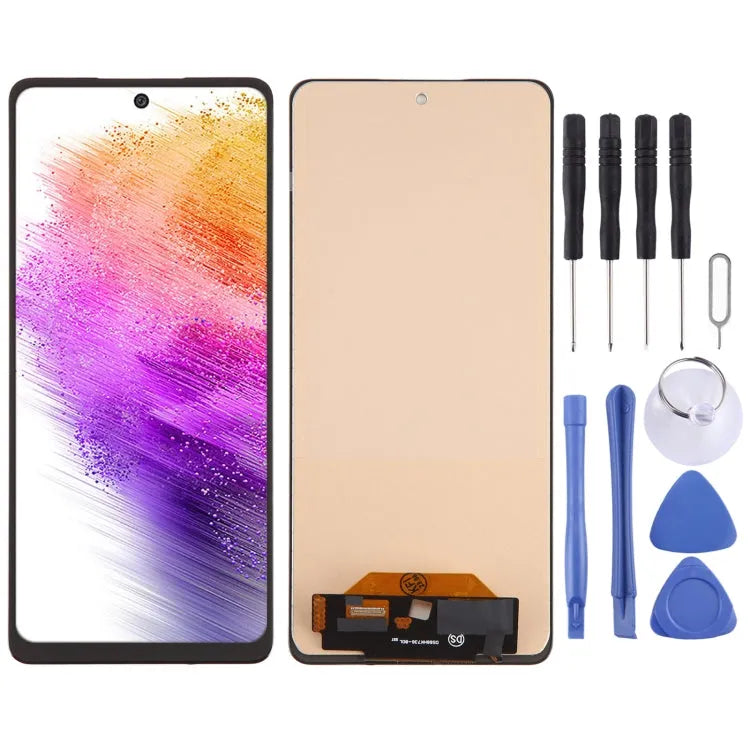 Voor Samsung Galaxy A73 5G SM-A736B TFT LCD-scherm Digitizer Volledige montage, geen ondersteuning voor vingerafdrukidentificatie