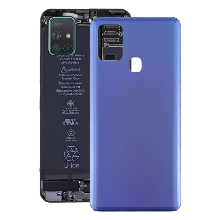 Voor Samsung Galaxy A21s Batterij Achterkant (Blauw)